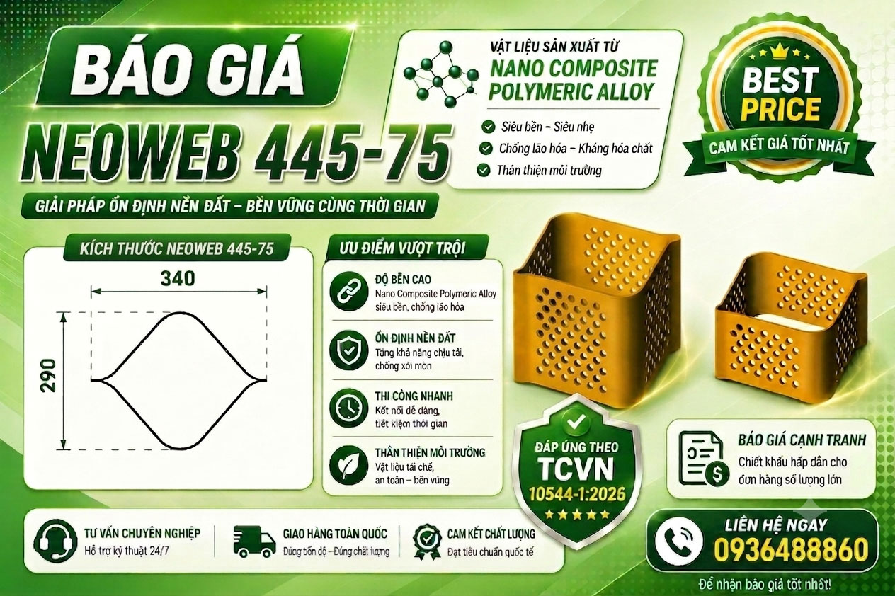 BÁO GIÁ NEOWEB 445-75 NĂM 2026
