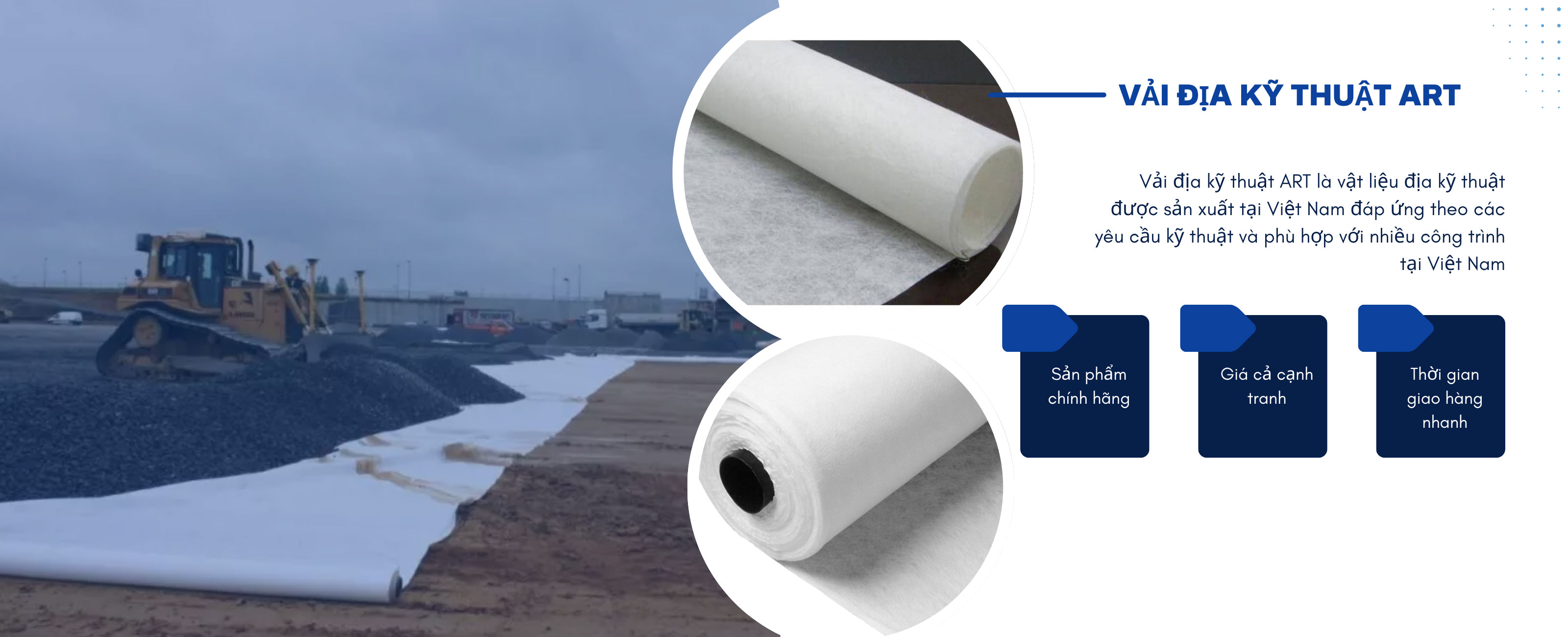 Vải địa kỹ thuật ART