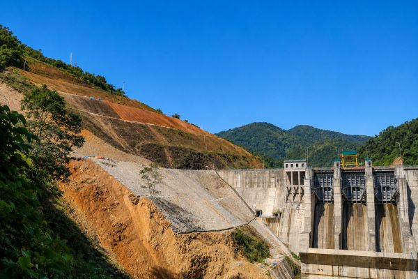 DỰ ÁN NEOWEB GIA CỐ MÁI TALUY THỦY ĐIỆN NẬM CỦM